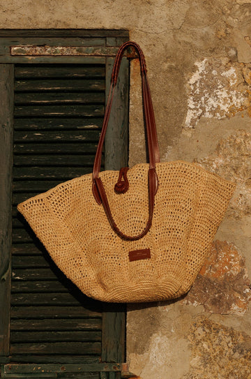 Benaki Raffia Basket