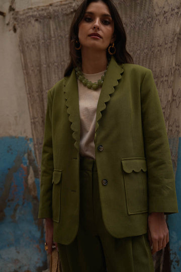 Blazer caqui Dixy Feston