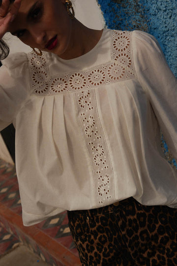 Blusa Bella Crema