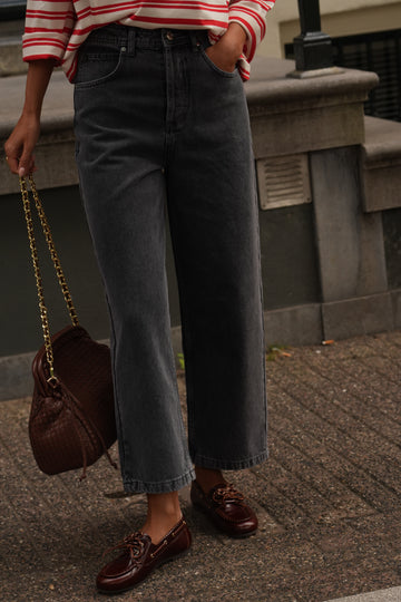 Benji washed grey jeans