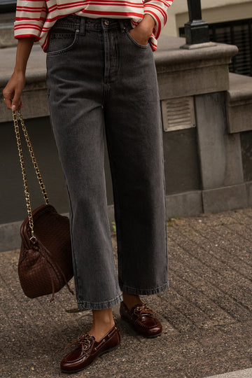 Benji washed grey denim jeans