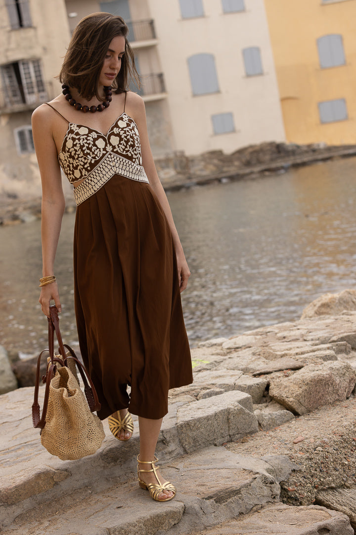 Talia Ornella Embroidered Dress Maison Stella & Suzie Talia Ornella Embroidered Dress Maison Stella & Suzie