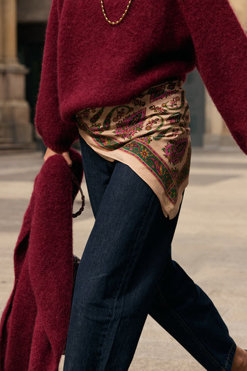 Alda Lemoni silk scarf