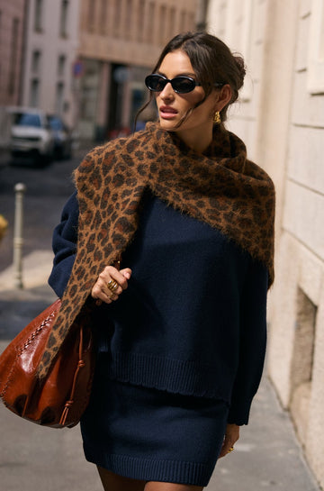Anastasy Leopard Scarf
