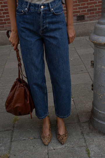 Marceau atlas blue jeans