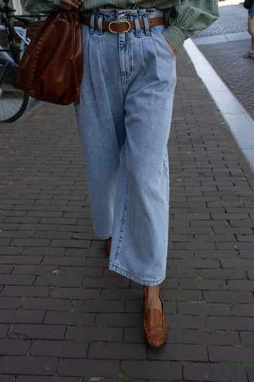Jean Jonathan paperbag acid wash