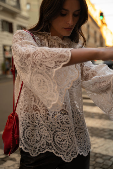 Ecru Sirens Blouse