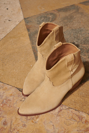 Sand Margotine Ankle Boots