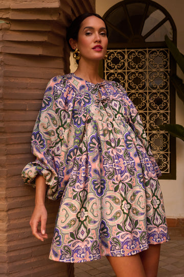 Robe Beatriz Indian Garden