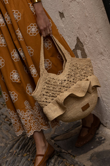 Cesta de Rafia Palamidou