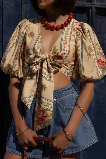 Agatha Floral Rayon Top