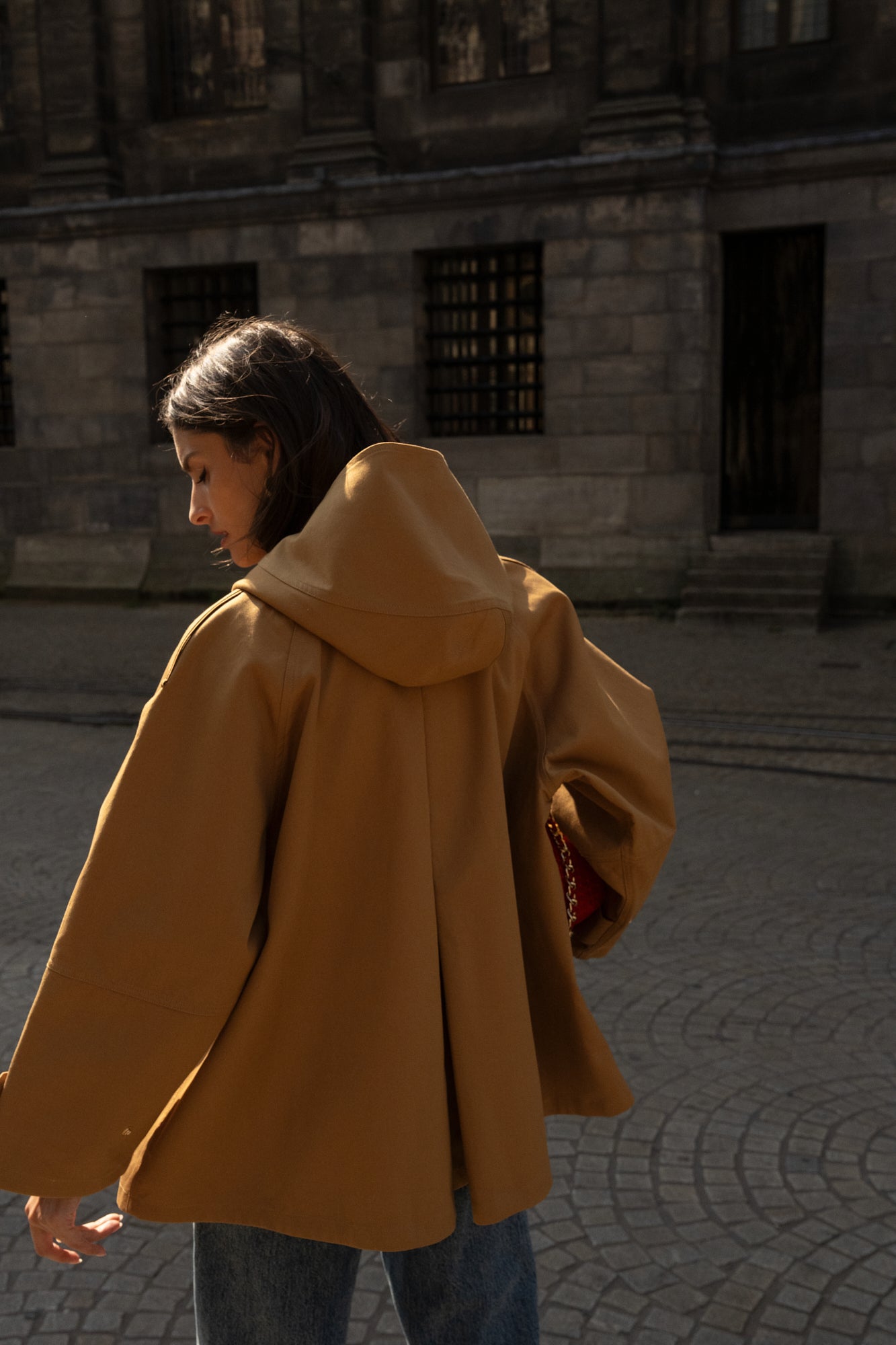 Giorgina short bronze trench coat – Maison Stella & Suzie
