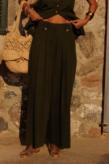 Pantalón Camelina caqui