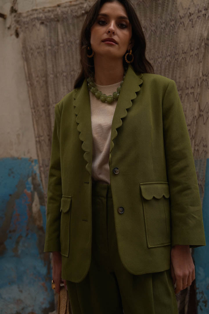 Dixy Feston khaki blazer