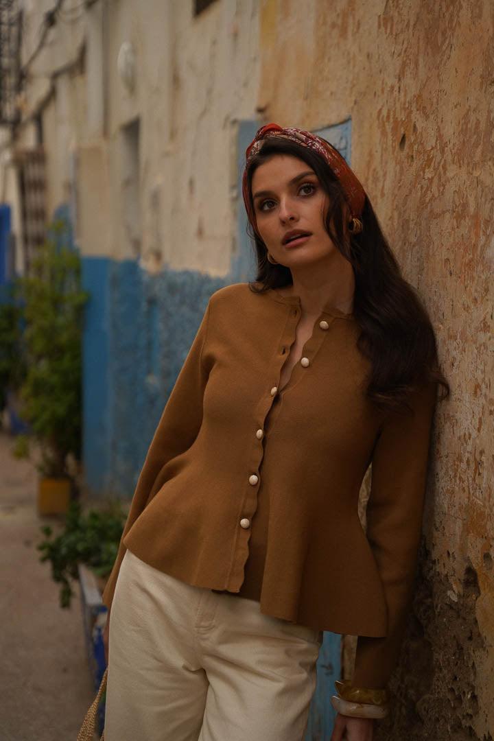 Caramel Roma vest