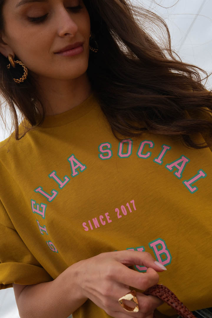T-shirt Felipe Hortensia kaki