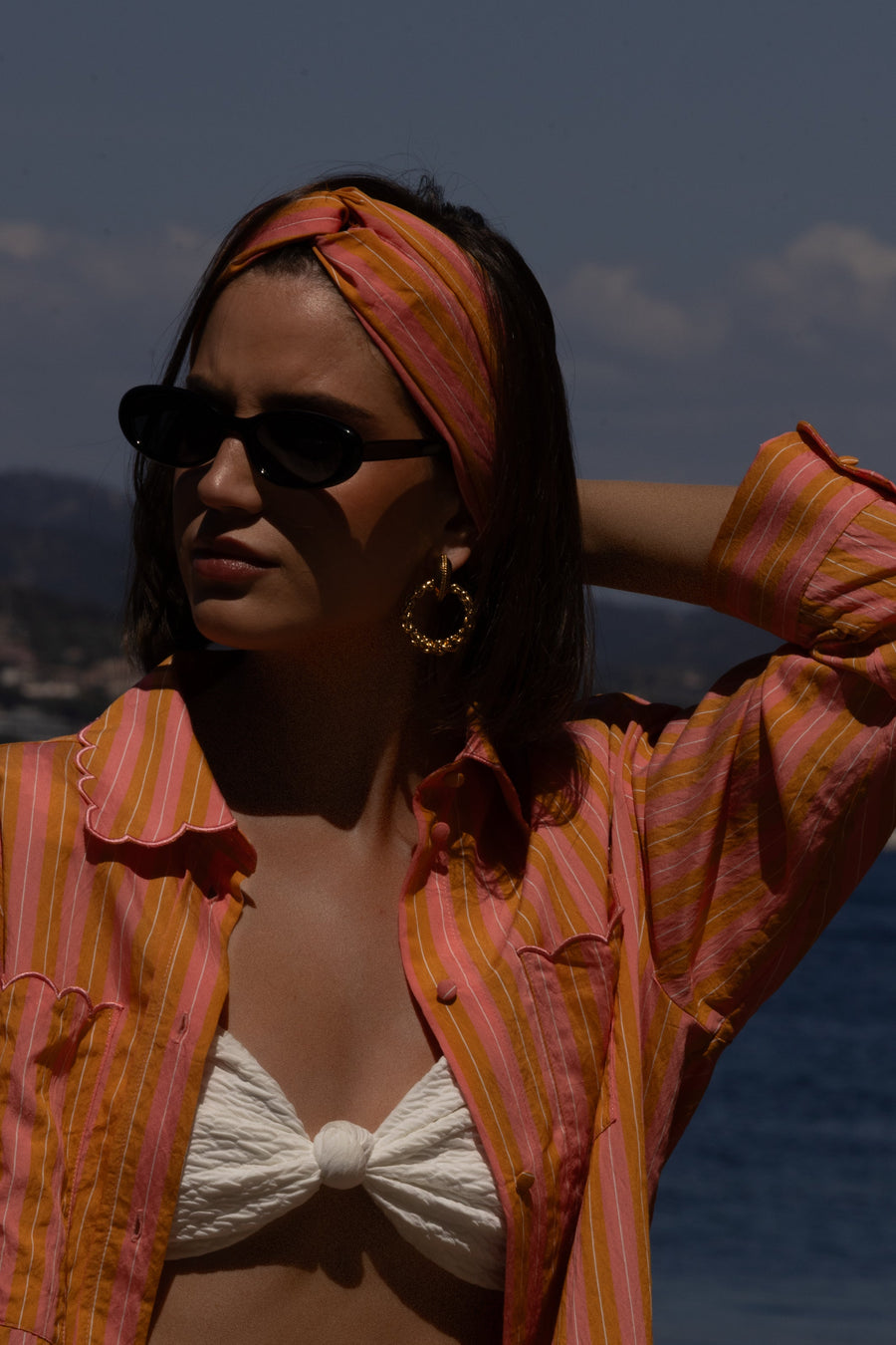 Bandeau Aude Capri Corail