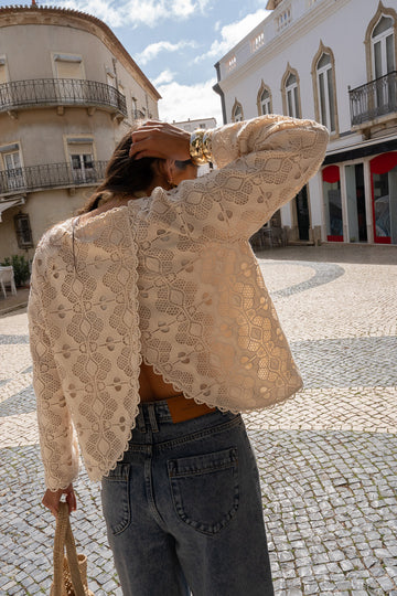 Blouse Denver Guipure écru