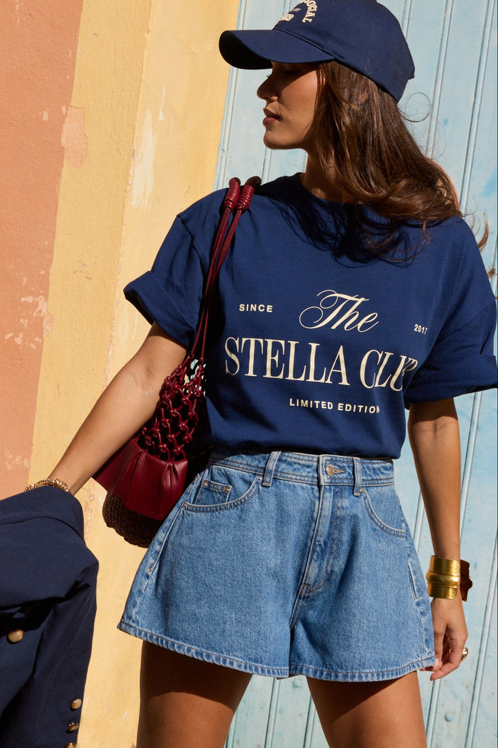Camiseta Felipe azul heritage
