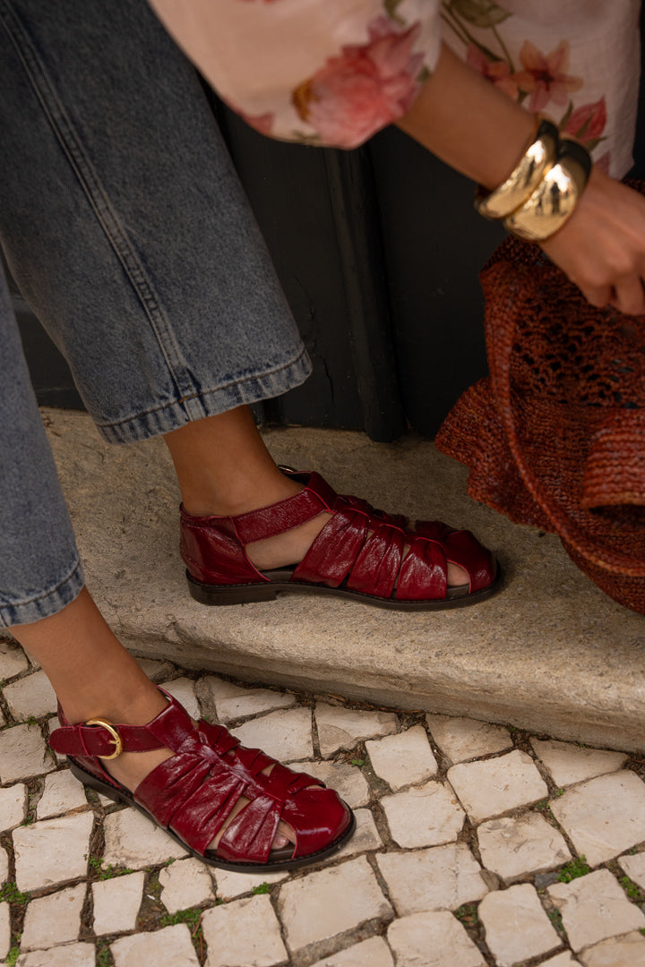 Gladiator Bordeaux Lisette Leather