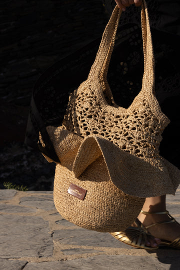 Panier Raphia Palamini