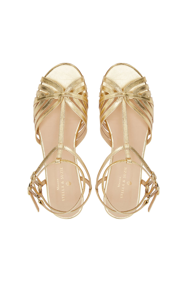 Liu Jo Kids Sandali - gold colour/dorato Liu Jo Kids Sandali - gold colour/dorato