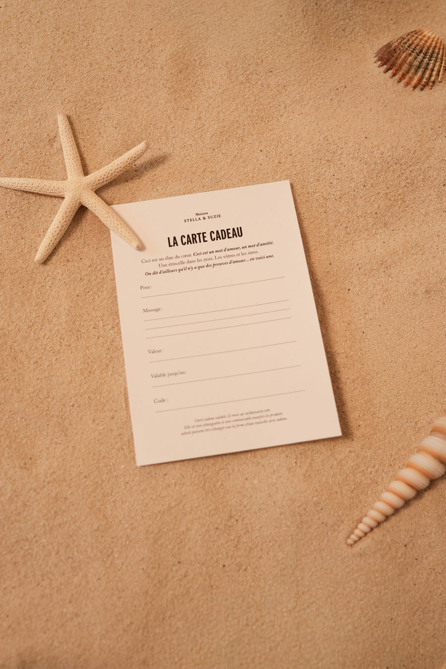 Gift card