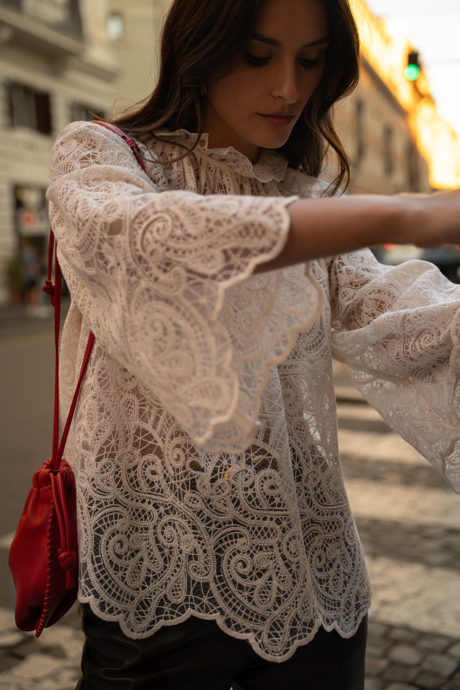 Ecru Sirens Blouse