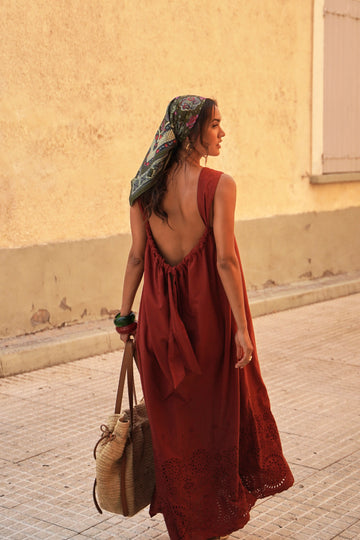 Vestido Olivetta Rojo Toscano