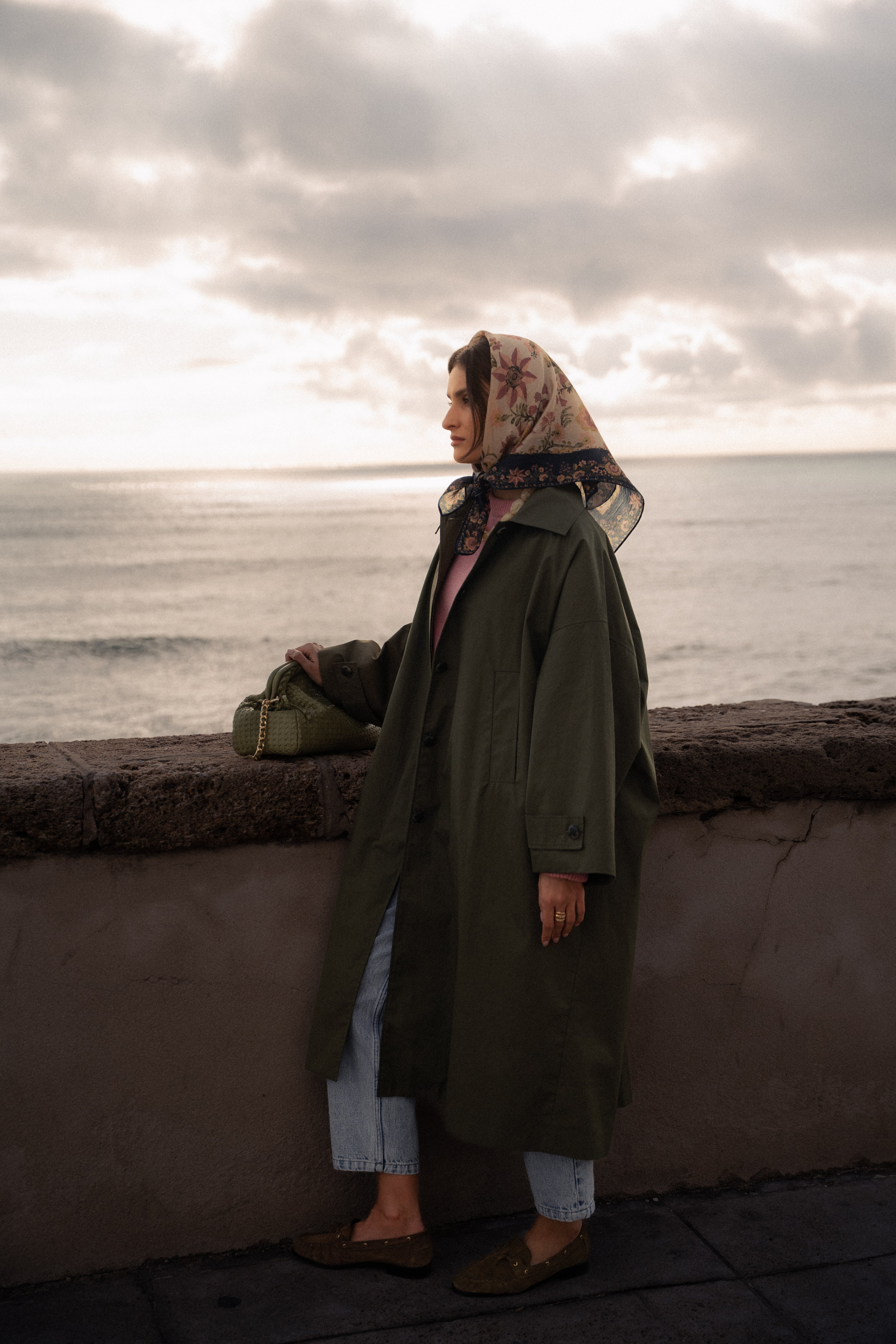 Giorgio green trench coat – Maison Stella & Suzie