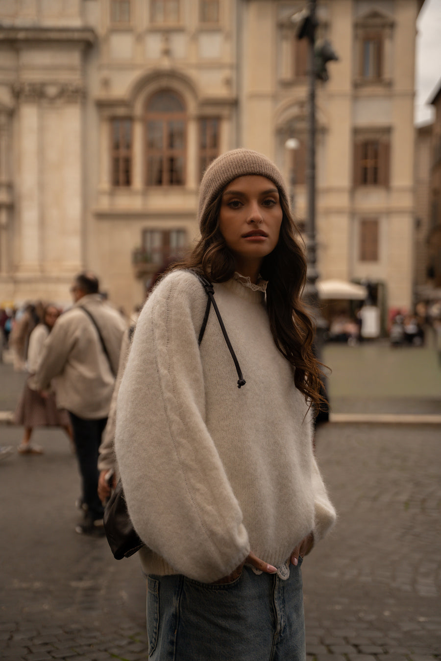 Sarah Ivory Sweater