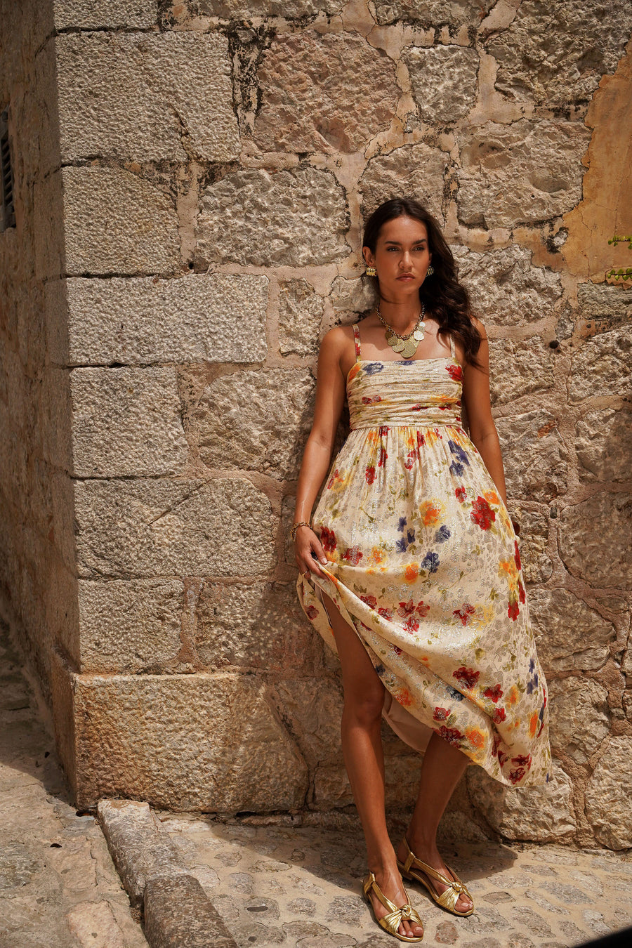 Robe Clarysse Fleurs D'Été