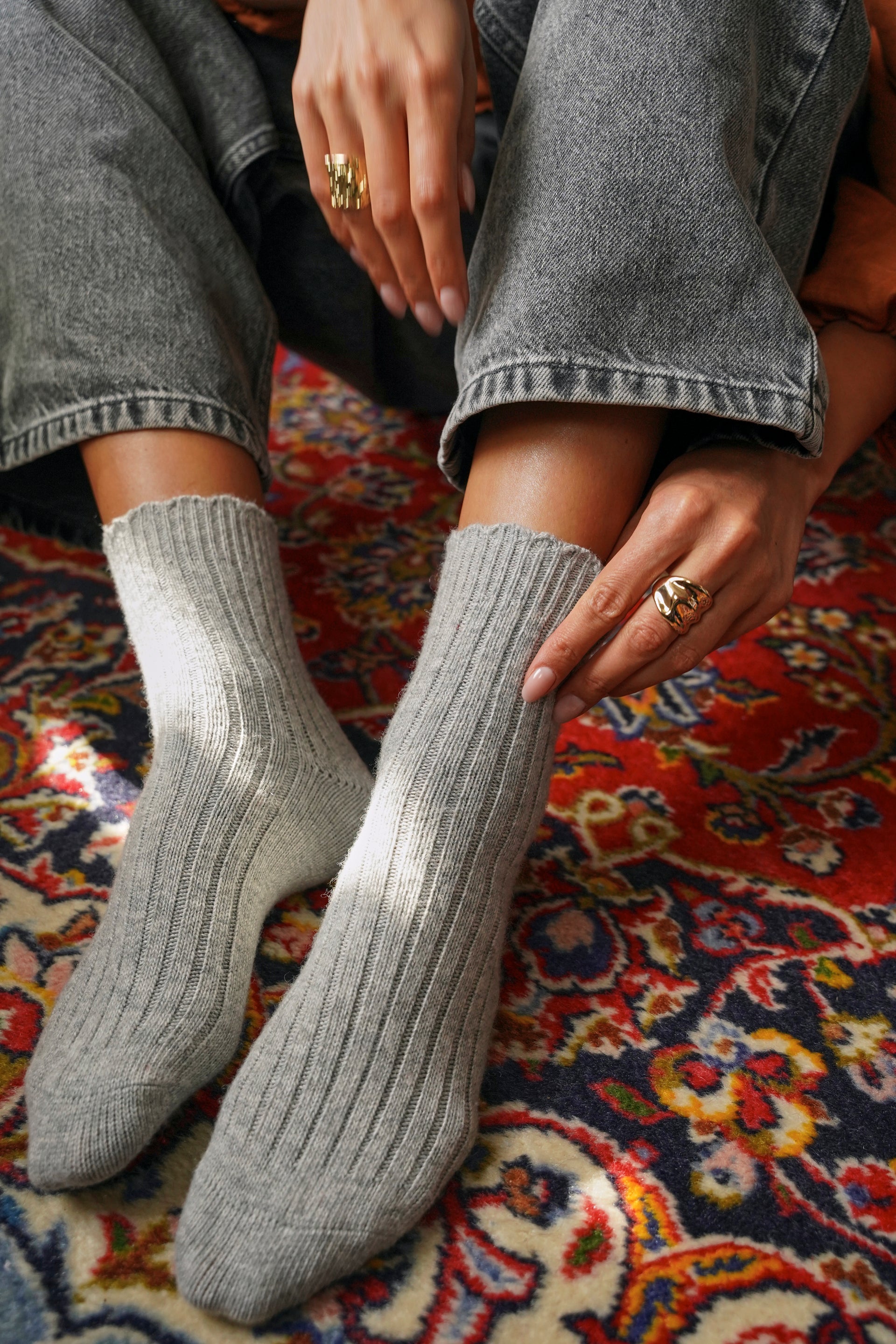 Chaussettes SockGuy Smokin' Hot - Taille S/M, Oranges, Unisexe, Neuves Avec étiquettes