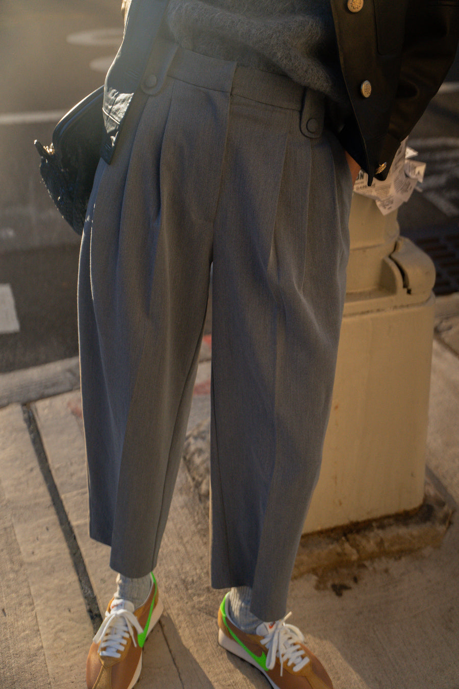 Doris grey trousers