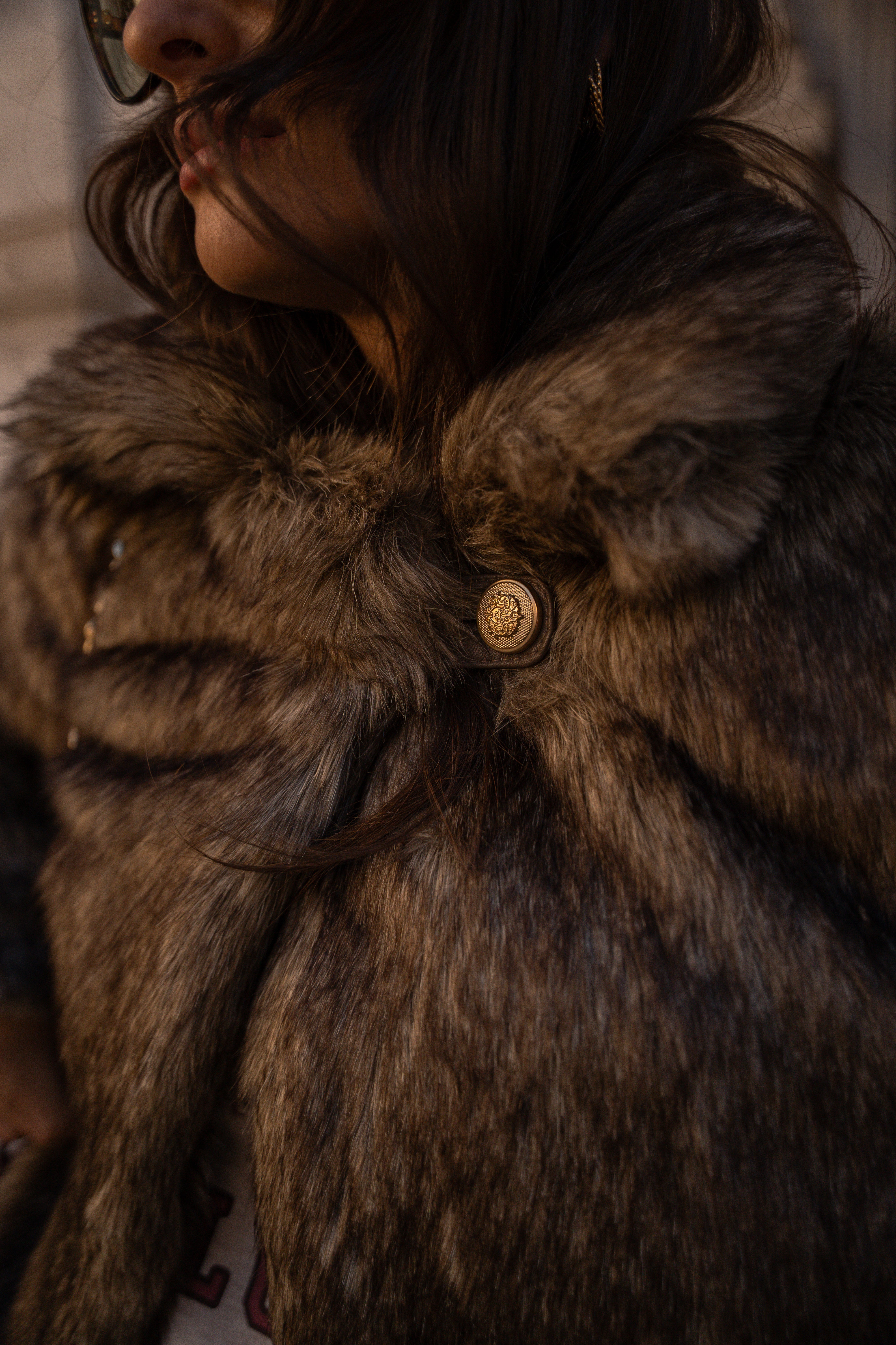Jackie tawny coat – Maison Stella & Suzie