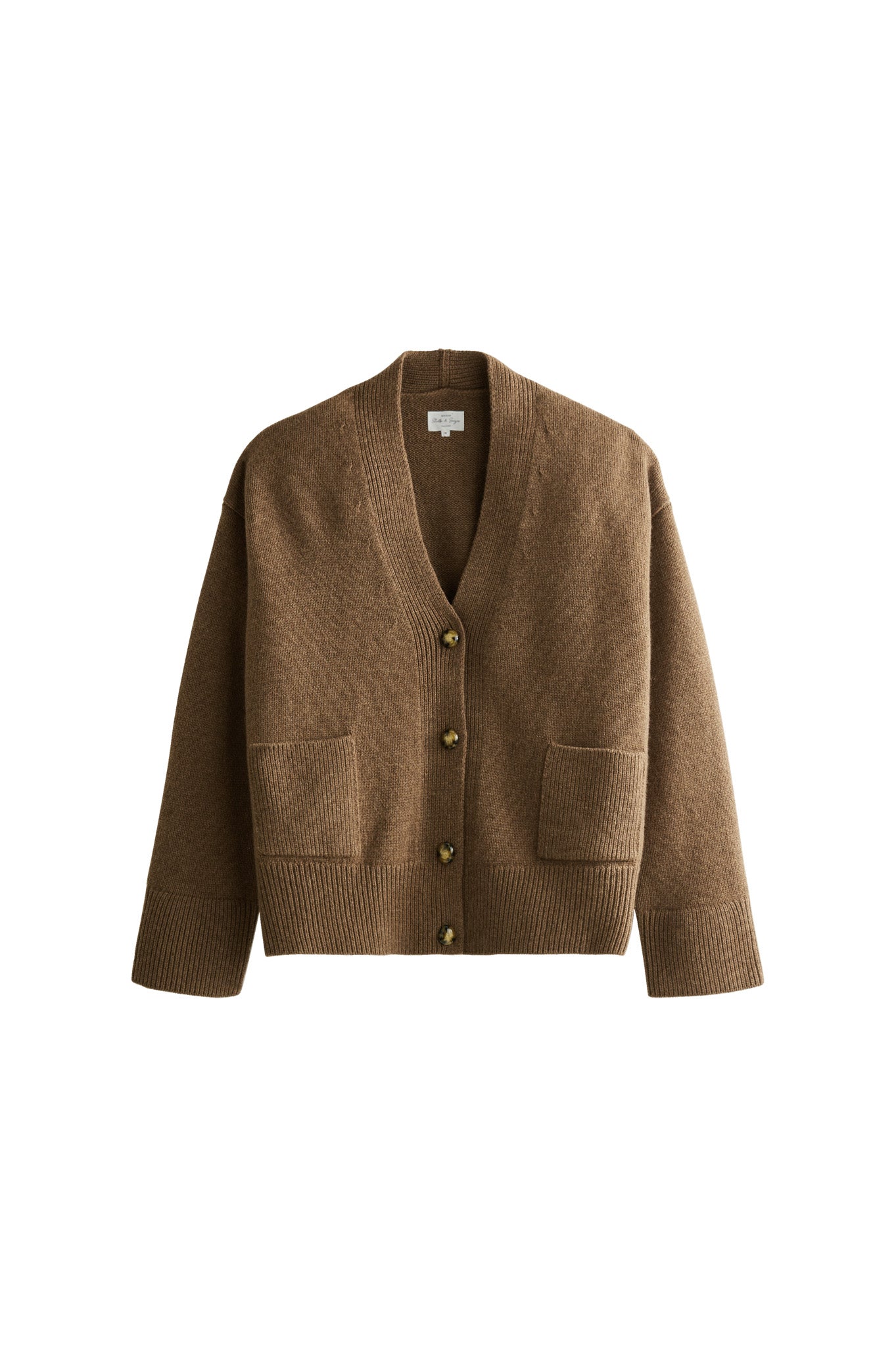 MASU SPIKY PABLO CARDIGAN ブラウン 美品　25aw Luis mocha cardigan – Maison Stella & Suzie