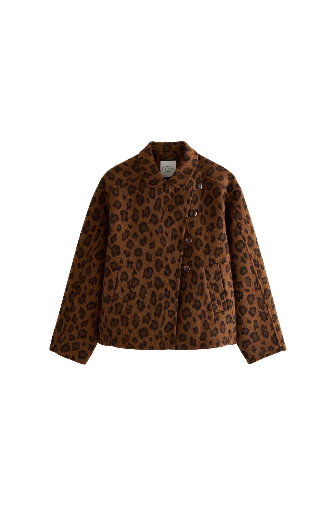 Liam leopard coat – Maison Stella & Suzie