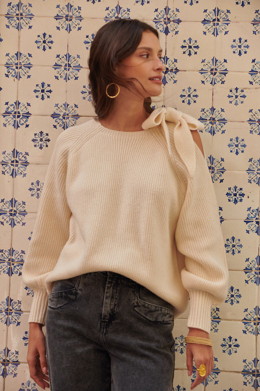 Bianca Off-White Sweater