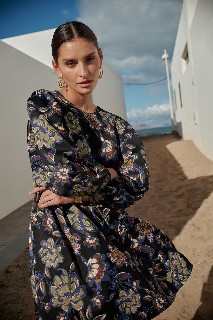 Robe Saskia Juhi noir