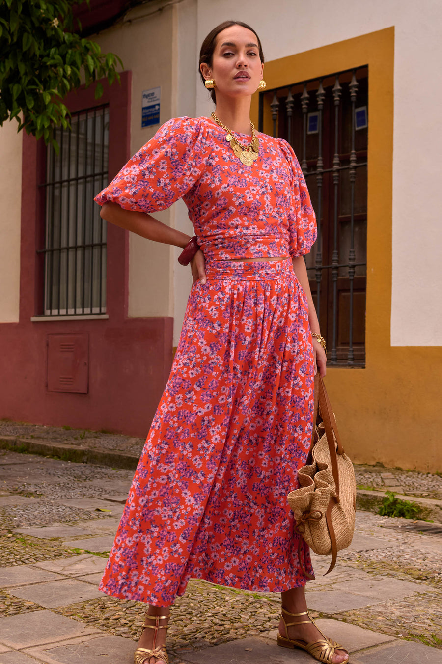 Jupe Alba Pink Daisy