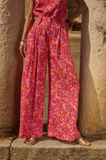 Pantalon Camelia Pink Daisy