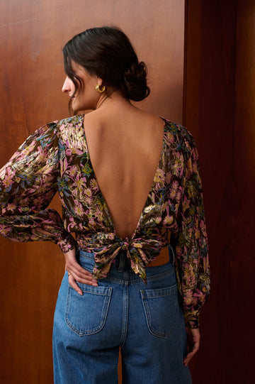 Blouse Eilen chardon lurex