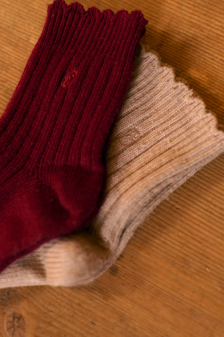 Socky burgundy Socks