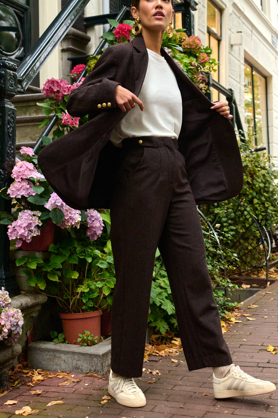 Pantalon Zack marron