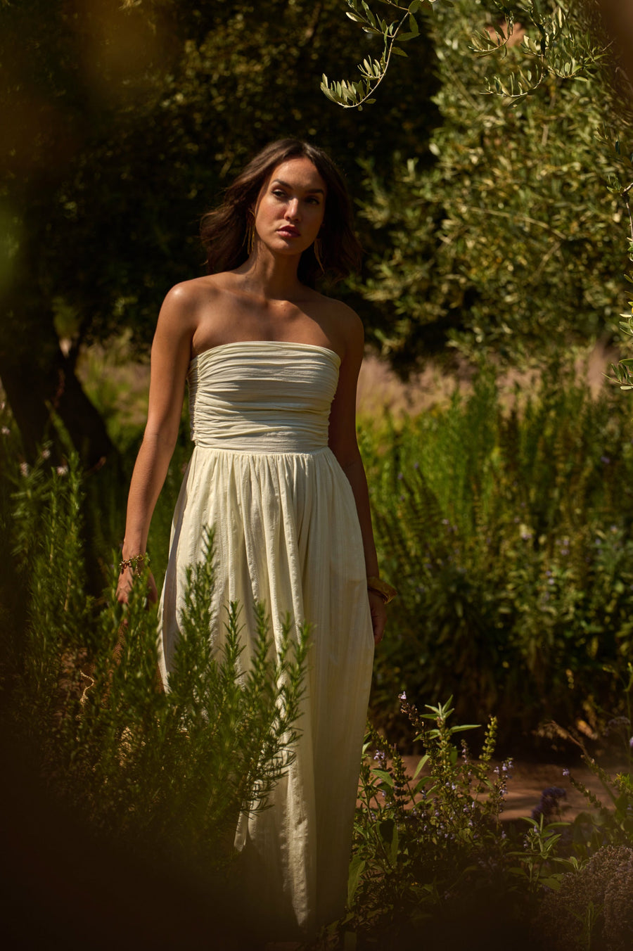 Robe Almudena écru