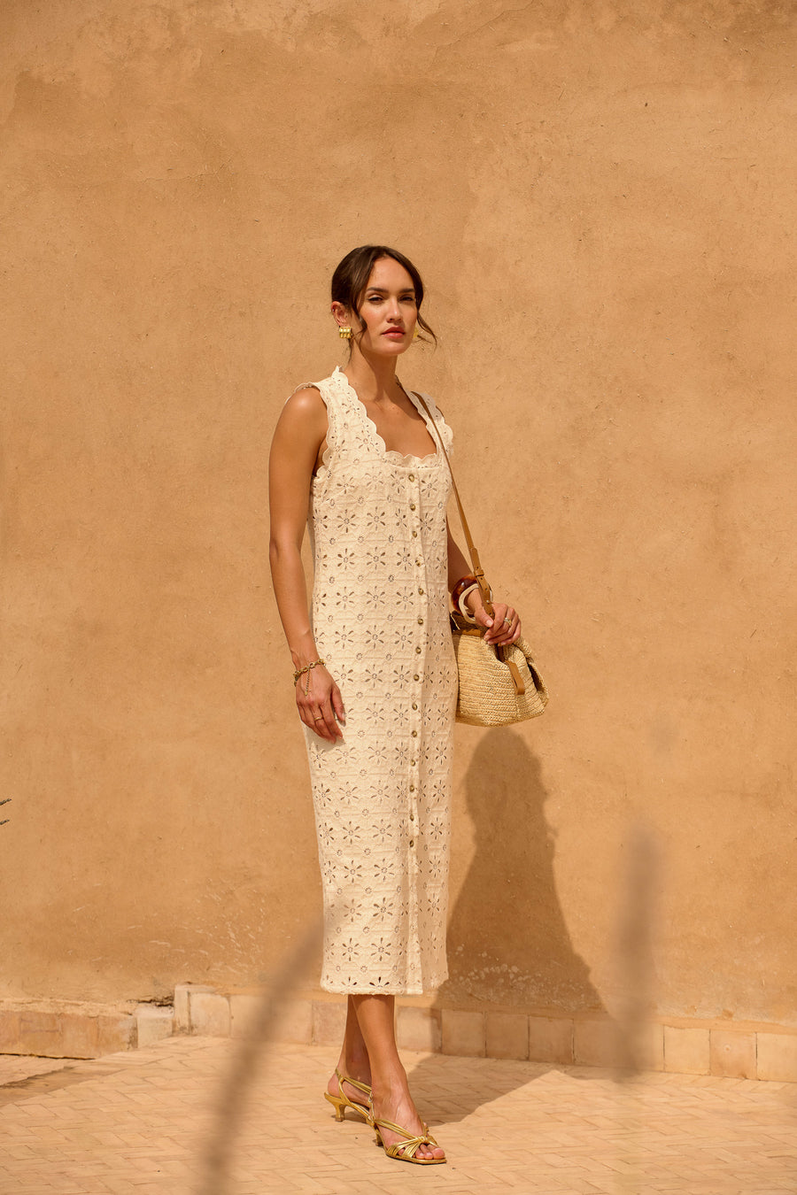 Robe Nella crème