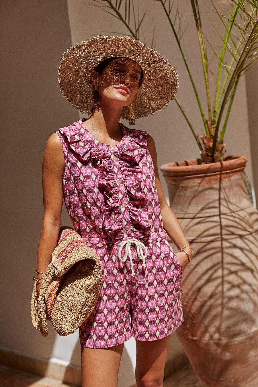 Henrio Ikat playsuit