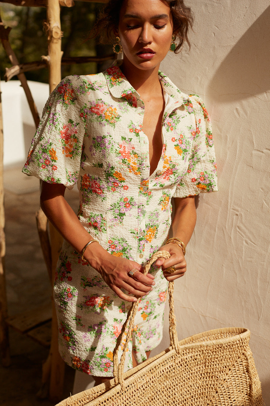 Dress Nahal Pensée ecru