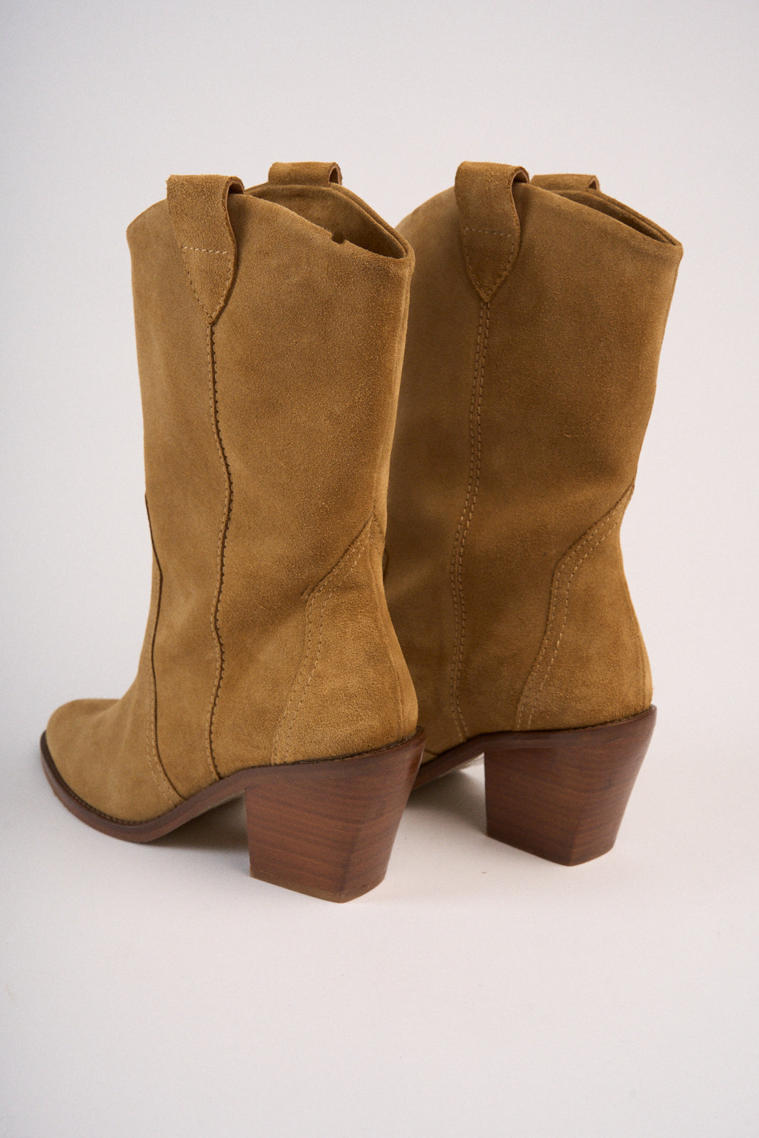 Botines Edith camel Maison Stella Suzie