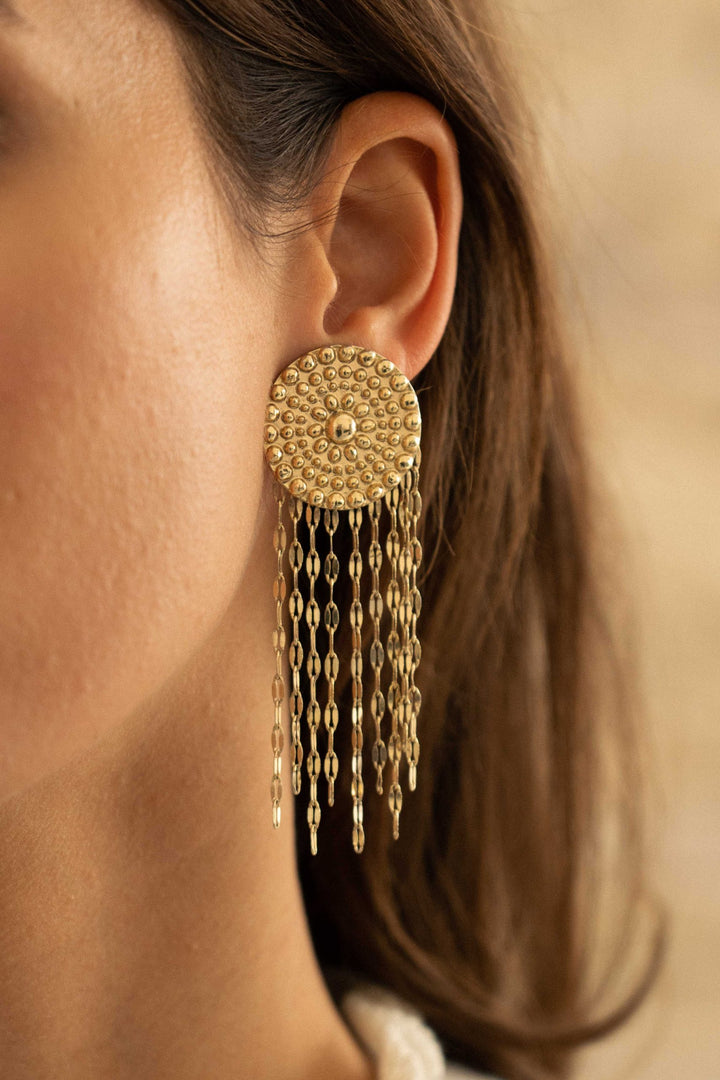 Cecilia Gold Earrings